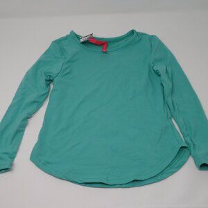 Lulu Luv Girls Long Sleeve Shirt Mint 6M